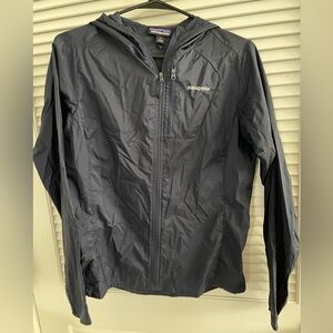Patagonia Blue Windbreaker Lightweight Water-Resistant